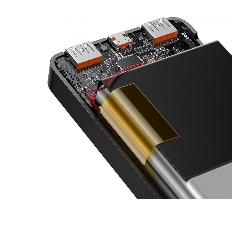 Зовнішній акумулятор Baseus Bipow Digital Display Power bank 20000mAh 20W Black (PPBD050501)