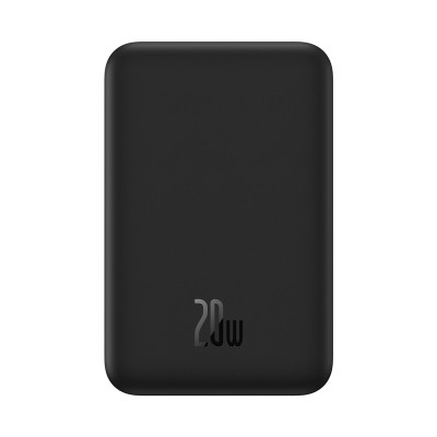 Зовнішній акумулятор Baseus Magnetic Mini Wireless Fast Charge Power Bank 20000mAh 20W Black (PPCX150001)