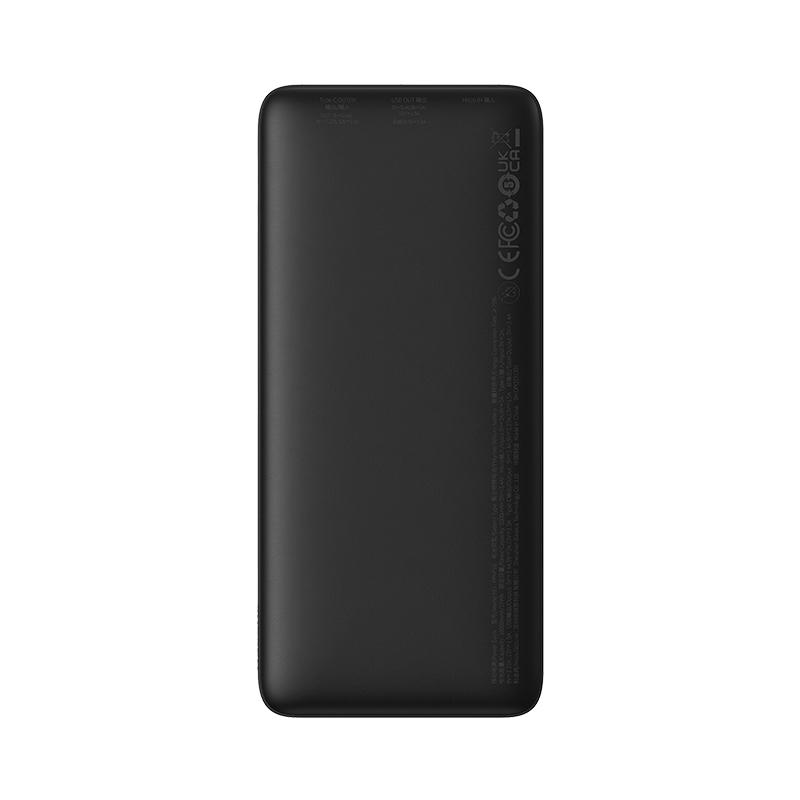 Зовнішній акумулятор Baseus Airpow Fast Charge Power Bank 10000mAh 20W  Black (PPQD090001)