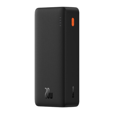 Зовнішній акумулятор Baseus Airpow Fast Charge Power Bank 30000mAh 20W Black (PPQD090101) Зовнішній акумулятор Baseus Airpow Fast Charge Power Bank 30000mAh 20W Black (PPQD090101)