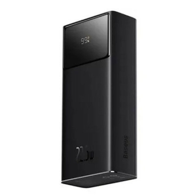 Зовнішній акумулятор Baseus Star-Lord Digital Display Fast Charge Power Bank 30000mAh 22.5W Black (PPXJ080101)