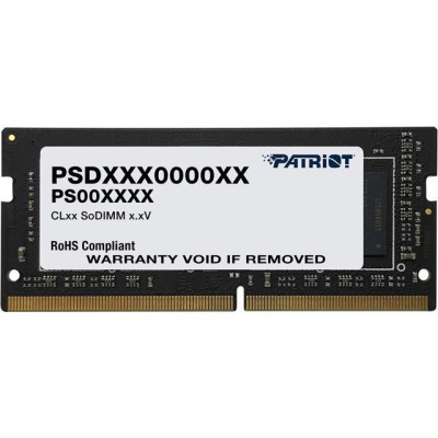 DDR4 Patriot SL 16GB 3200MHz CL22 SODIMM (PSD416G320081S)