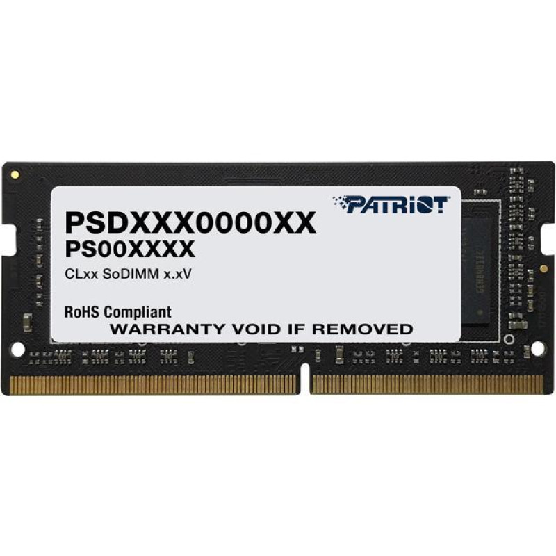 DDR4 Patriot SL 16GB 3200MHz CL22 SODIMM (PSD416G320081S)