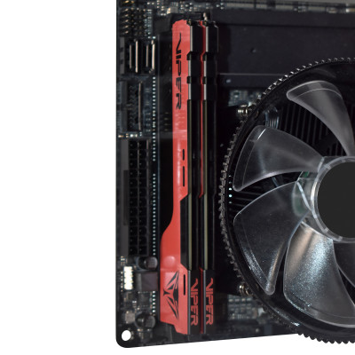 Оперативна пам'ять DDR4 Patriot Viper Elite II 16GB (Kit of 2x8192) 2666MHz CL16 DIMM (PVE2416G266C6K) Оперативна пам'ять DDR4 Patriot Viper Elite II 16GB (Kit of 2x8192) 2666MHz CL16 DIMM (PVE2416G266C6K)