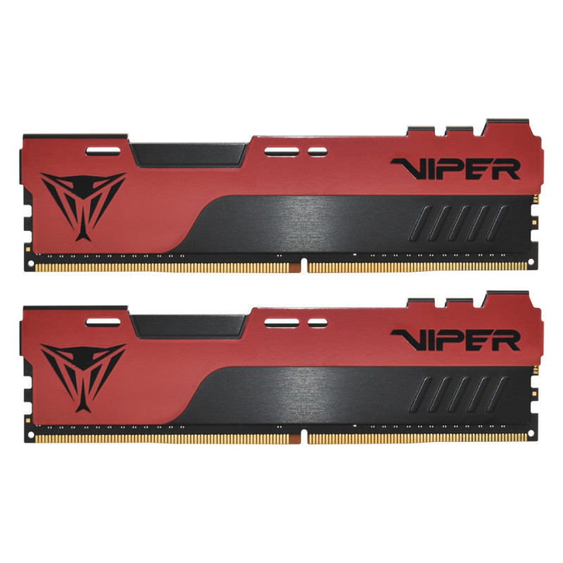 Оперативна пам'ять DDR4 Patriot Viper Elite II 8GB (Kit of 2x4096) 2666MHz CL16 DIMM (PVE248G266C6K)