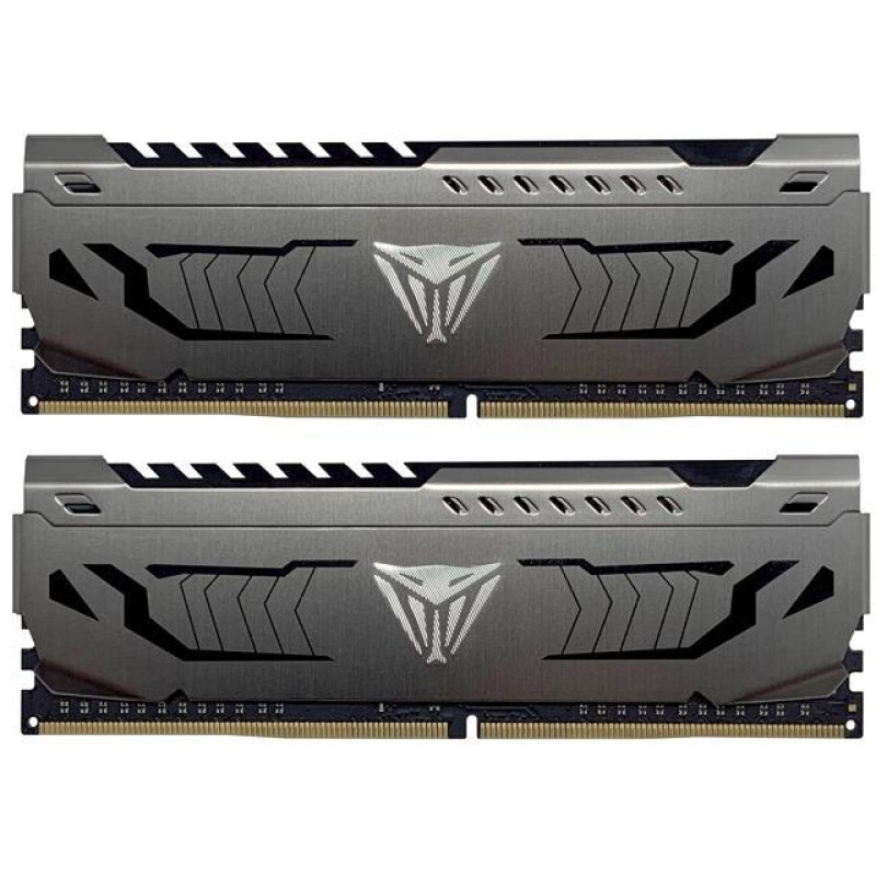 Оперативна пам'ять DDR4 Patriot Viper Steel 64GB (Kit of 2x32768) 3200MHz CL16 DIMM (PVS464G320C6K)