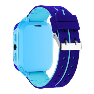 Дитячий смарт-годинник Kids SM Q12B LBS+IP67 Blue (Q12BBlue)
