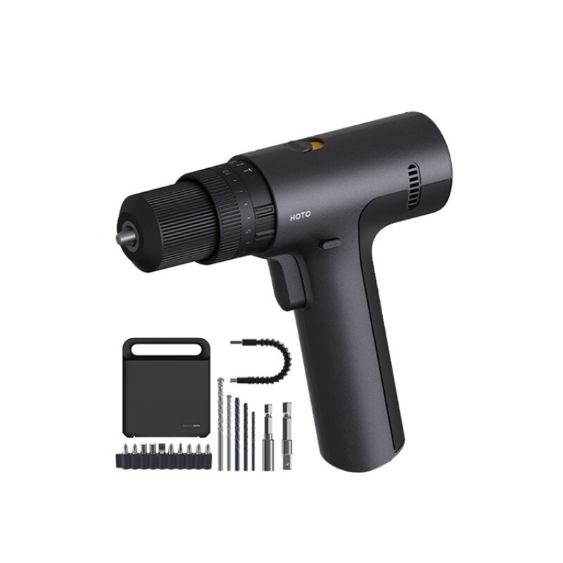 Дриль- шуруповерт Xiaomi HOTO 12 v impact electric drill suit percussion drill (QWDZTZ001)