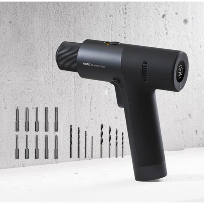 Дриль- шуруповерт Xiaomi HOTO 12 v impact electric drill suit percussion drill (QWDZTZ001)