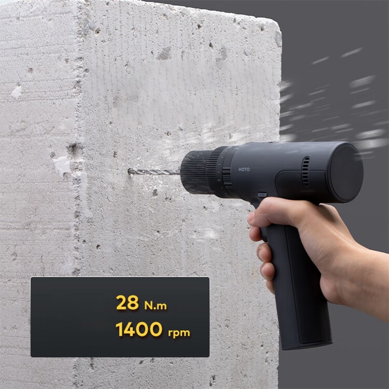 Дриль- шуруповерт Xiaomi HOTO 12 v impact electric drill suit percussion drill (QWDZTZ001)