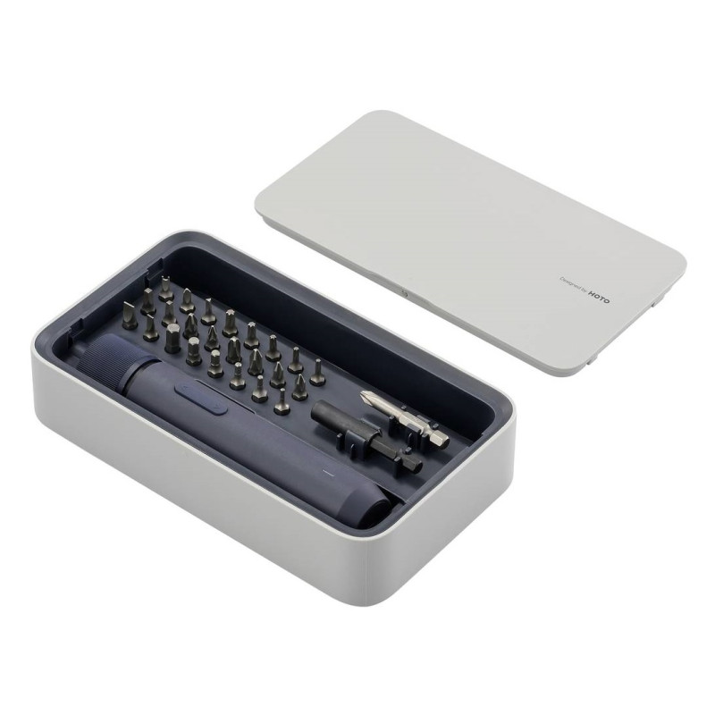 Електровикрутка Xiaomi HOTO Straight Handle Electric Screwdriver Set 25 in 1 Box (QWLSD011) (QWLSD011)