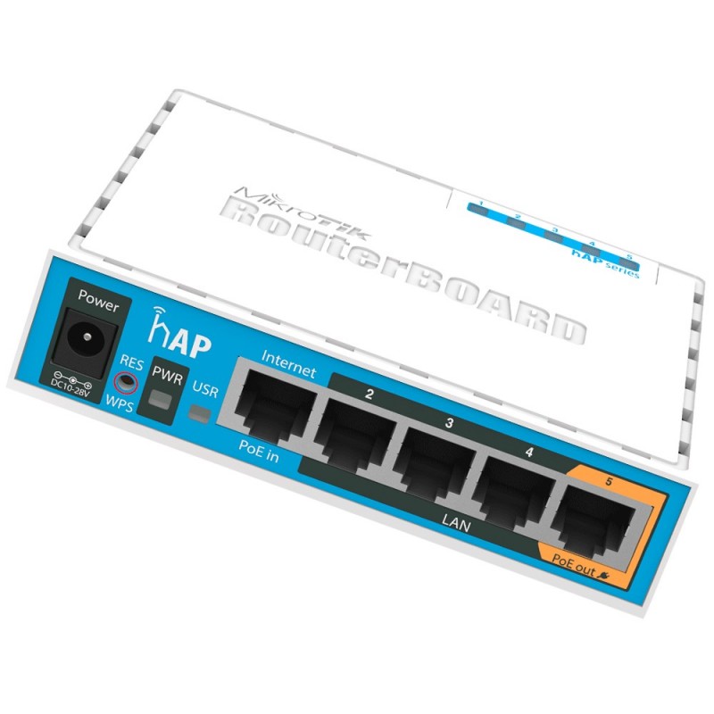 Бездротовий маршрутизатор MikroTik hAP RB951Ui-2ND (RB951Ui-2ND)