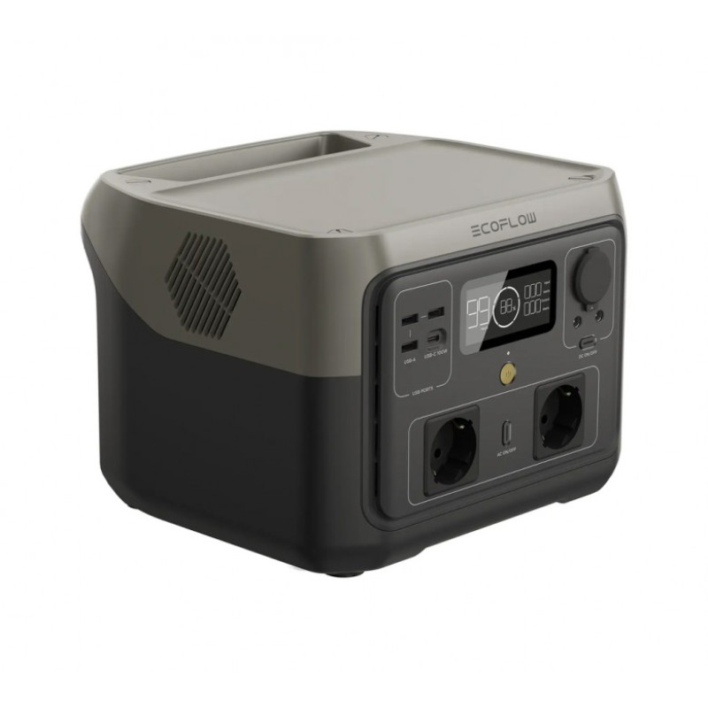 Портативна зарядна станція EcoFlow RIVER 2 Max (512 Вт·год) (ZMR610-B-EU)