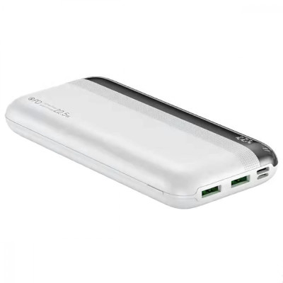 Зовнішній акумулятор REMAX Kiren Series PD20W+QC22.5W Fast Charging Power Bank  20000mAh RPP-180 White (RPP-180 White)