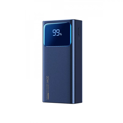 Зовнішній акумулятор REMAX Voyage Series  PD20W+QC22.5W Cabled Fast Charging Power Bank  30000mAh RPP-571 Blue (RPP-571 Blue)