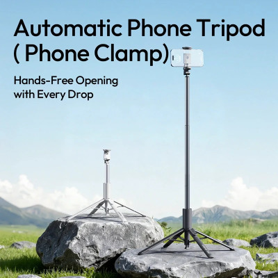 Селфі-монопод Ulanzi Ulanzi MT86 Automatic Phone Tripod(Phone Clamp,Black) (S023) Селфі-монопод Ulanzi Ulanzi MT86 Automatic Phone Tripod(Phone Clamp,Black) (S023)