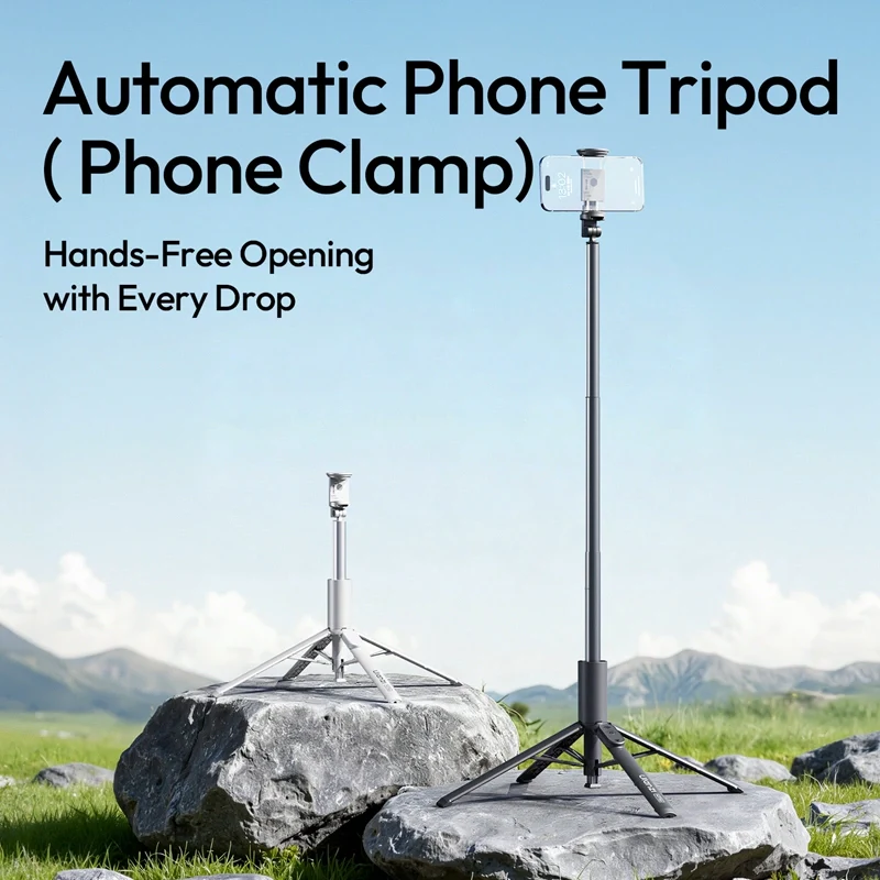 Селфі-монопод Ulanzi Ulanzi MT86 Automatic Phone Tripod(Phone Clamp,Black) (S023)