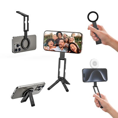 Тримач для телефону Ulanzi Vijim Ulanzi MA60 Foldable Magnetic Phone Tripod(Black) (S025) Тримач для телефону Ulanzi Vijim Ulanzi MA60 Foldable Magnetic Phone Tripod(Black) (S025)