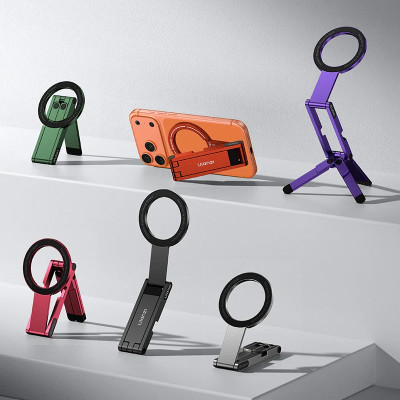 Тримач телефона Ulanzi MA60 Foldable Magnetic Phone Tripod (Orange) (S040) Тримач телефона Ulanzi MA60 Foldable Magnetic Phone Tripod (Orange) (S040)