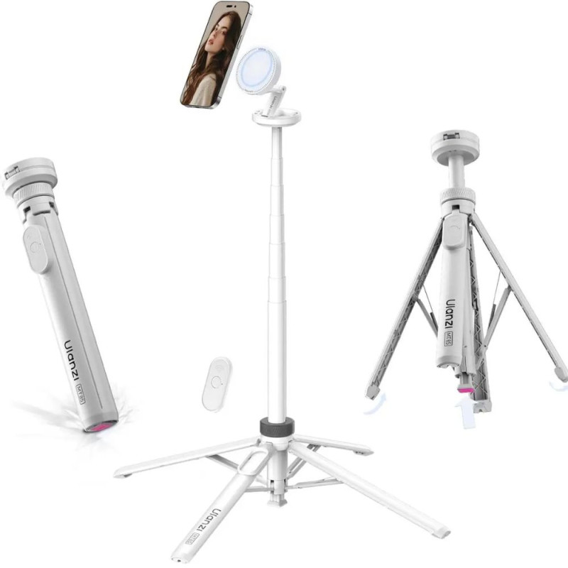Штатив Ulanzi MT85 Automatic Phone Tripod Magsafe, 33*150см White (S043)
