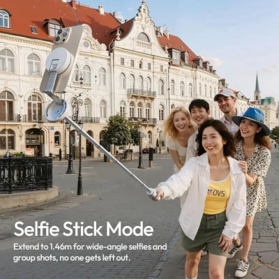 Штатив Ulanzi MT85 Automatic Phone Tripod Magsafe, 33*150см White (S043) Штатив Ulanzi MT85 Automatic Phone Tripod Magsafe, 33*150см White (S043)