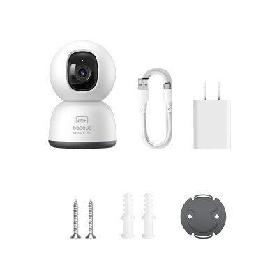IP-камера відеоспостереження Baseus Security P1 Series Indoor 3MP OS White EU (S0TV002132)