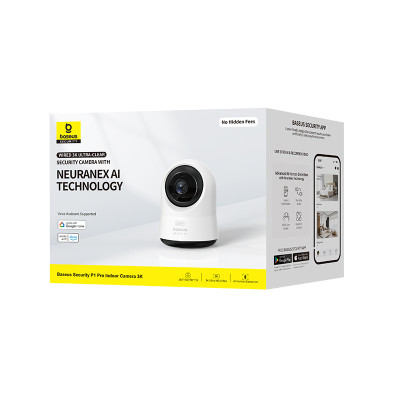 IP-камера відеоспостереження Baseus Security P1 Pro Indoor Camera 3K White EU (S0TV022132)