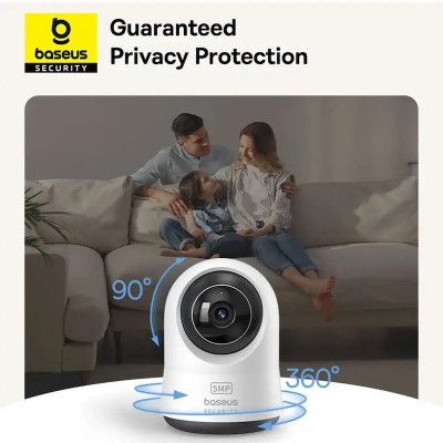 IP-камера відеоспостереження Baseus Security P1 Pro Indoor Camera 3K White EU (S0TV022132)