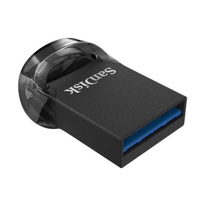 Флеш-накопичувач SanDisk USB 3.1 Ultra Fit 128Gb (130Mb/s) Black (SDCZ430-128G-G46)