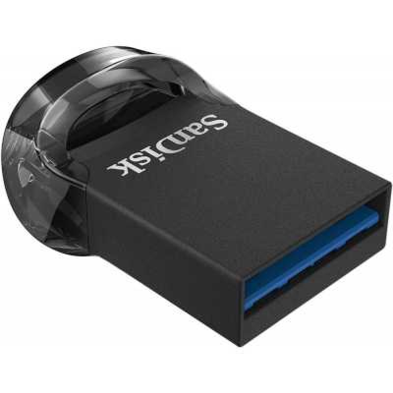 Флеш-накопичувач SanDisk USB 3.1 Ultra Fit 512Gb (130Mb/s) Black (SDCZ430-512G-G46)