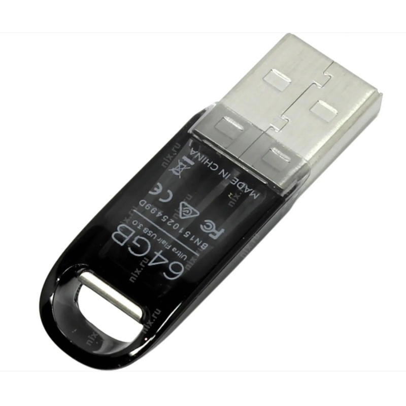 Флеш-накопичувач SanDisk USB 3.0 Ultra Flair 64Gb (SDCZ73-064G-G46)