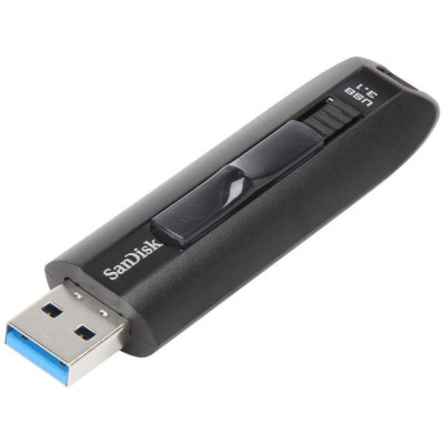 Флеш-накопичувач SanDisk USB 3.1 Extreme GO 128Gb (R-200Mb/s, W-150Mb/s) Black (SDCZ800-128G-G46)