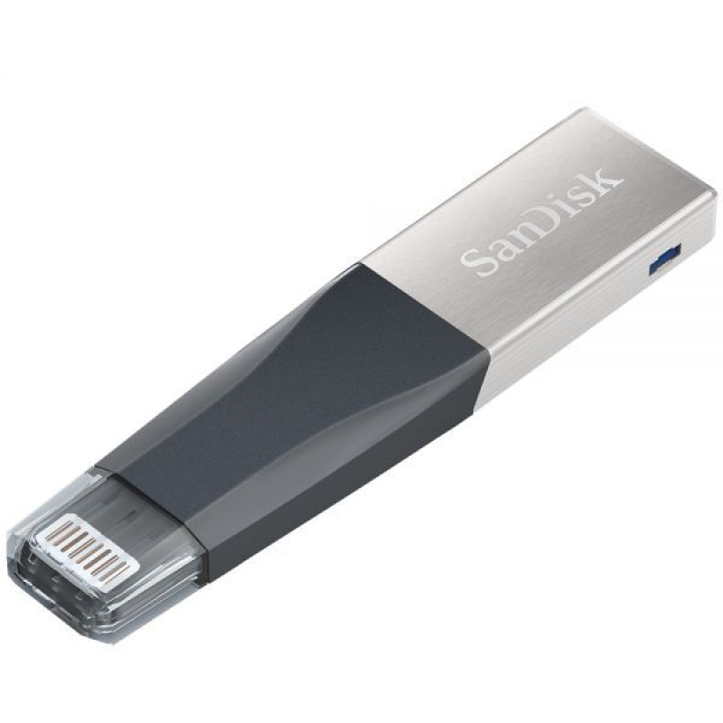 Флеш-накопичувач SanDisk USB 3.1 iXpand Mini 16Gb Lightning Apple (SDIX40N-016G-GN6NN)