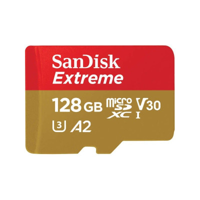 Карта пам'яті microSDXC (UHS-1 U3) SanDisk Extreme For Mobile Gaming A2 128Gb class 10 V30 (R190MB/s,W90MB/s) (SDSQXAA-128G-GN6GN)