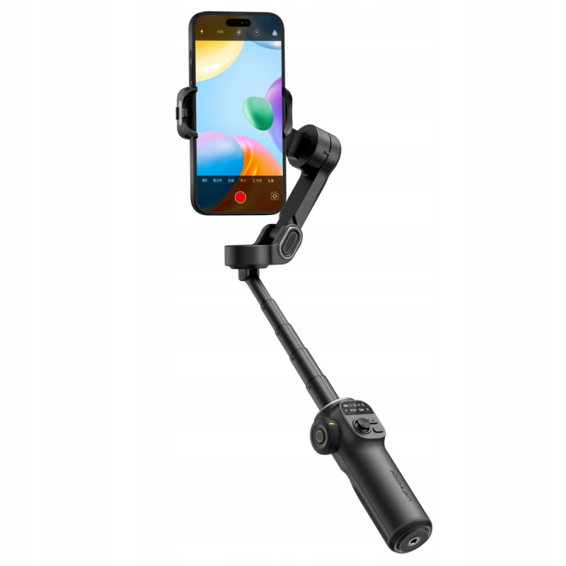 Триосьовий стабілізатор AOCHUAN Professional Gimbal Stabilizer for Smartphone Smart X2 Чорний (SmartX2)