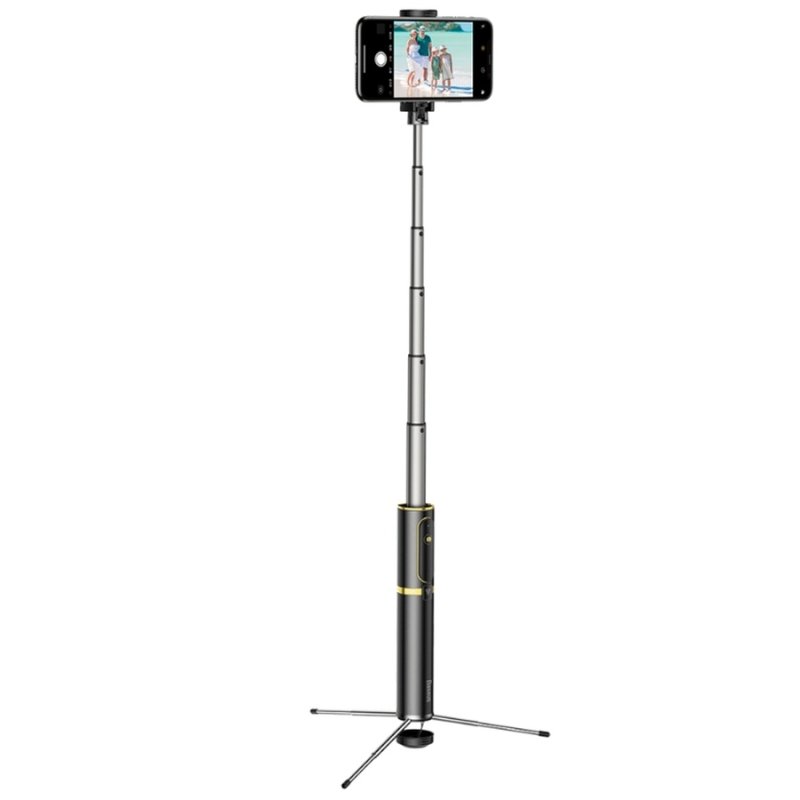Селфі-монопод Baseus Fully Folding Selfie Stick Black+Gold (SUDYZP-D1V)
