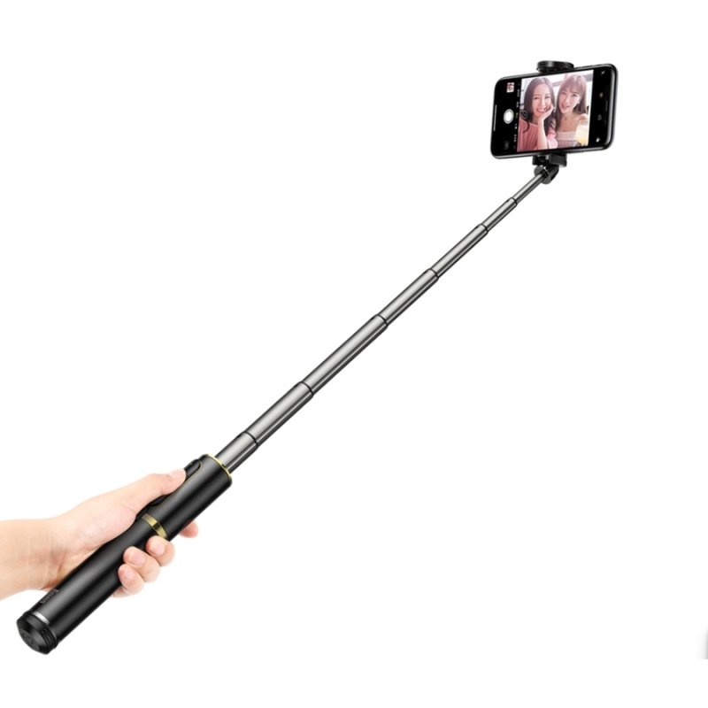 Селфі-монопод Baseus Fully Folding Selfie Stick Black+Gold (SUDYZP-D1V)