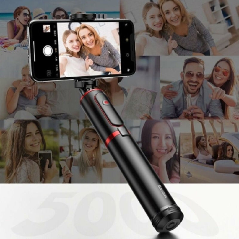Селфі-монопод Baseus Fully Folding Selfie Stick Black+Gold (SUDYZP-D1V)