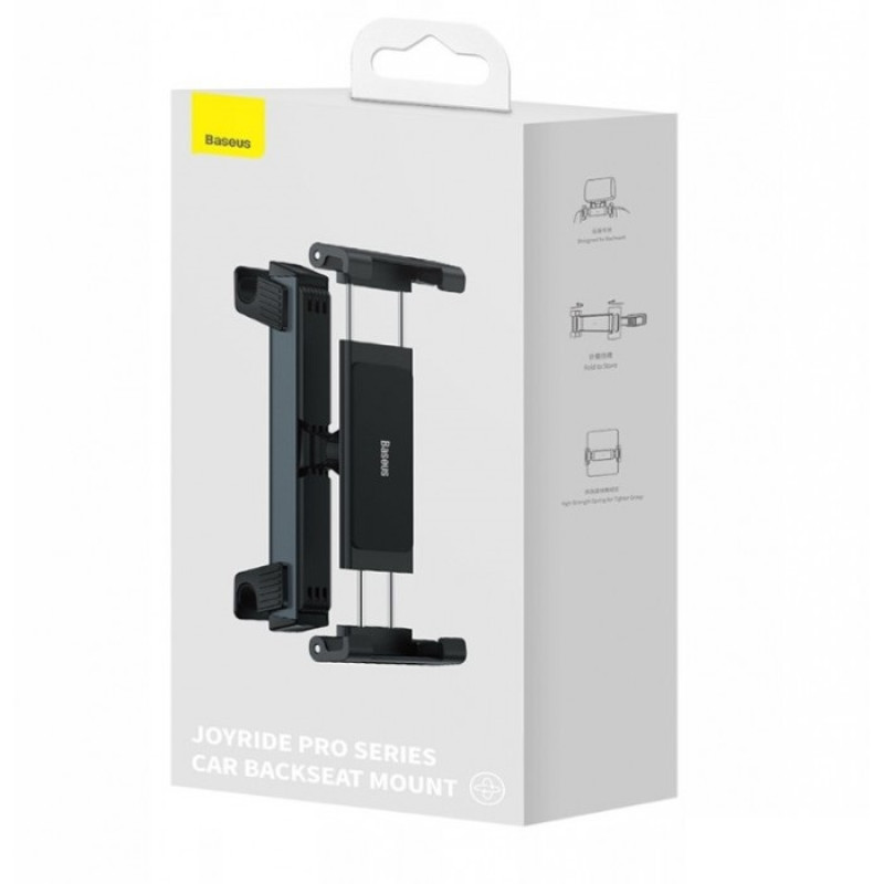 Автотримач для планшета Baseus JoyRide Pro Backseat Car Mount Black (SUTQ000001)