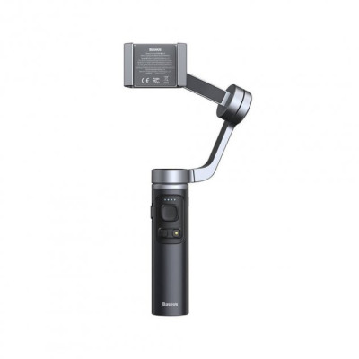 Стабілізатор Baseus Control Smartphone Handheld Folding Gimbal Stabilizer Dark grey (SUYT-D0G)