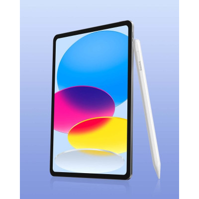 Стилус Baseus Smooth Writing 2 Series Dual Charging Stylus, White (SXBC080102) Стилус Baseus Smooth Writing 2 Series Dual Charging Stylus, White (SXBC080102)