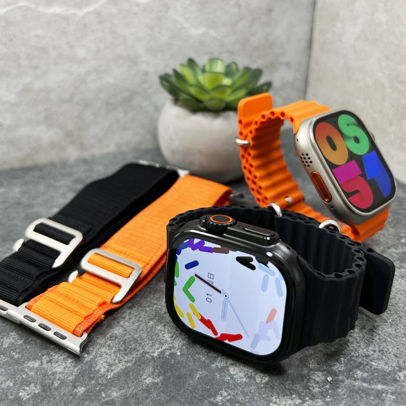 Смарт-годинник Saiya SY9 Ultra2 Amoled+IP67 Black (SY9ULTRA2Black)