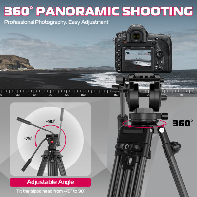 Штатив Ulanzi MT-81 Tripod (80-155cm) Black (T080GBB1) Штатив Ulanzi MT-81 Tripod (80-155cm) Black (T080GBB1)