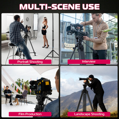 Штатив Ulanzi MT-81 Tripod (80-155cm) Black (T080GBB1) Штатив Ulanzi MT-81 Tripod (80-155cm) Black (T080GBB1)