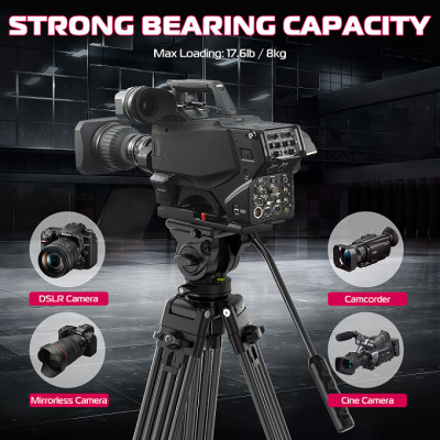 Штатив Ulanzi MT-81 Tripod (80-155cm) Black (T080GBB1) Штатив Ulanzi MT-81 Tripod (80-155cm) Black (T080GBB1)