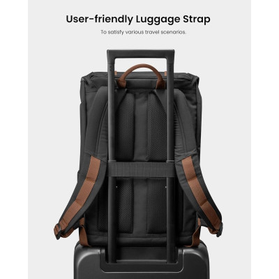 Рюкзак Tomtoc VintPack-TA1 17L Laptop Backpack Black 16 inch/17L (TA1S1D1) (TA1S1D1)