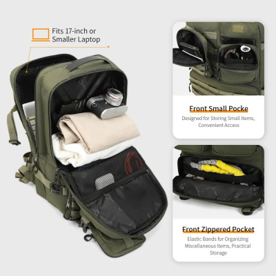 Рюкзак Tigernu T-B9007B 17" Army Green (T-B9007BArmyGreen)