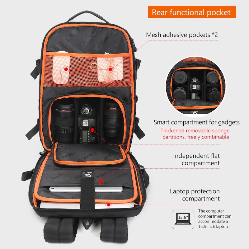 Рюкзак Tigernu T-B9235 15.6" Black (T-B9235Black)