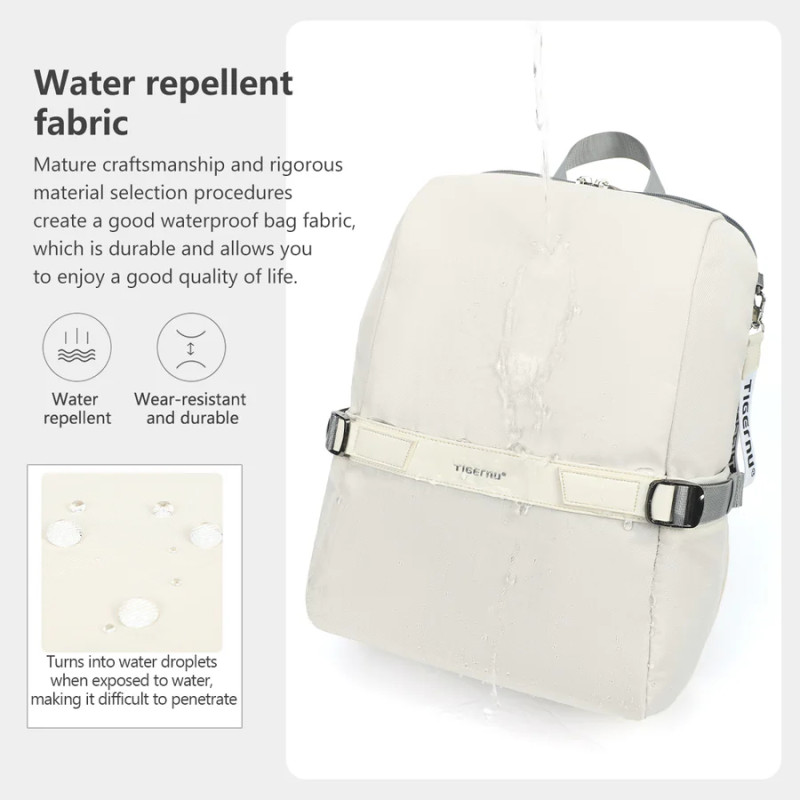 Рюкзак Tigernu T-B9511 15" light beige (T-B9511W)