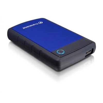 Зовнішній жорсткий диск PHD External 2.5'' Transcend USB 3.0 25H3 1Tb Blue (TS1TSJ25H3B)
